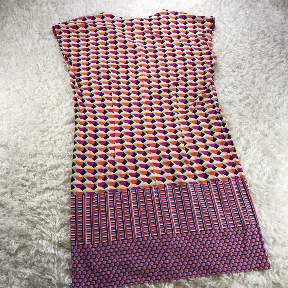 Laundry- Geometric Pattern Shift Dress - image 8